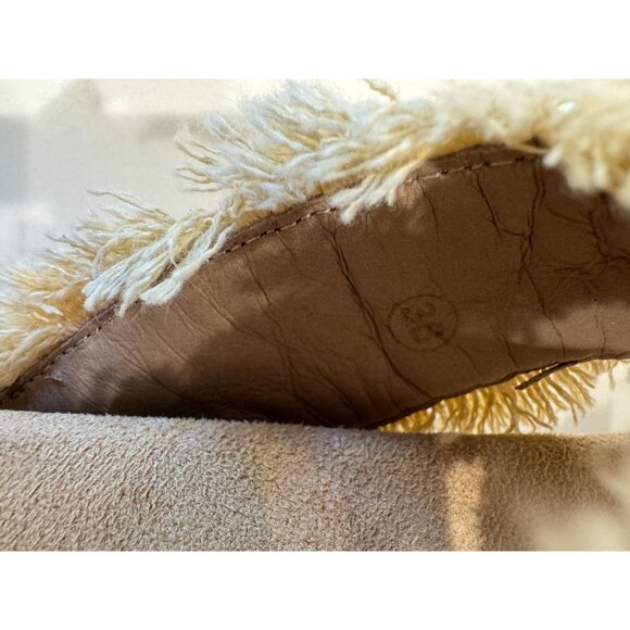 Mou NEW Criss Cross Rope Sandal in Raffia Size 38 - Picture 8 of 9